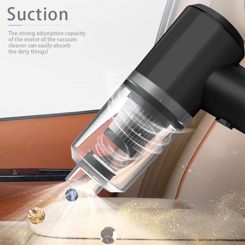 🚗 Cordless High-Power Car Vacuum Cleaner | Portable & Rechargeable