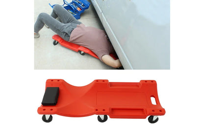 Garage Creeper Seat Combo Rolling Stool Workshop Trolley Mechanic Car 200Kg - 40In