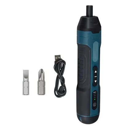 Mini Cordless Electric Screwdriver 1300Mah Rechargeable Adjustment Multi-Function Power Drill Disassembly Torque Repair Tools