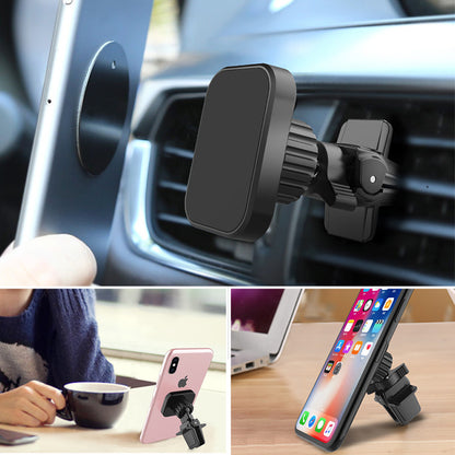 🚗 Magnetic Air Vent Phone Mount | One-Hand Secure Car Holder